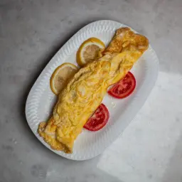 Plain Fried Eggs Plate